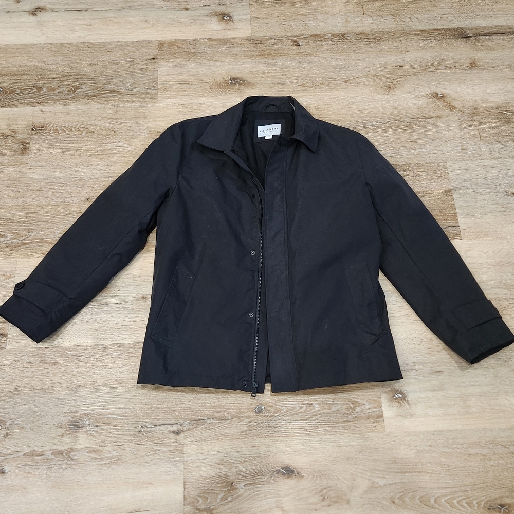 Cole Haan Down Zip/Snap Coat Size Medium